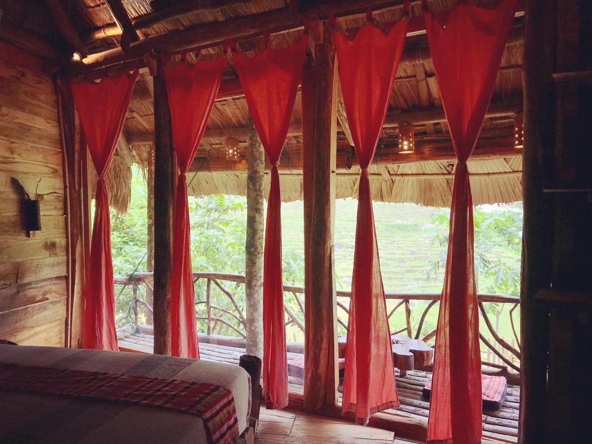 Вилла Pu Luong Treehouse Экстерьер фото
