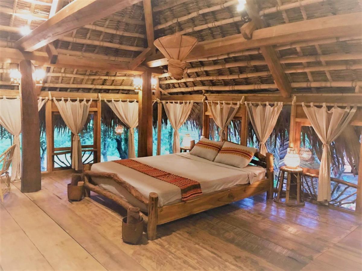 Вилла Pu Luong Treehouse Экстерьер фото