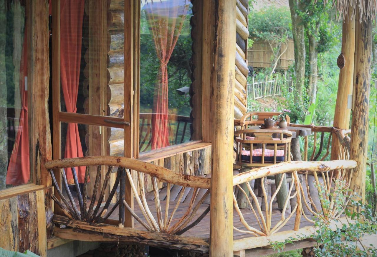 Вилла Pu Luong Treehouse Экстерьер фото